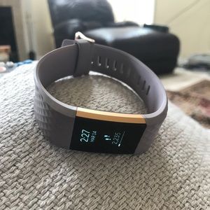 Rose Gold Fitbit Charge 2